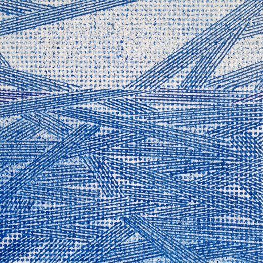 Resonating Line in Blue Series #16