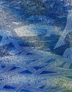 Resonating Line in Blue Series #18