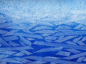 Resonating Line in Blue Series #7