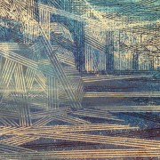 Resonating Line in Blue Series #15