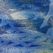 Resonating Line in Blue Series #18