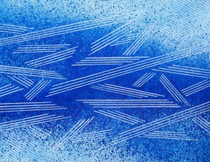 Resonating Line in Blue Series #4