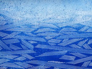 Resonating Line in Blue Series #7